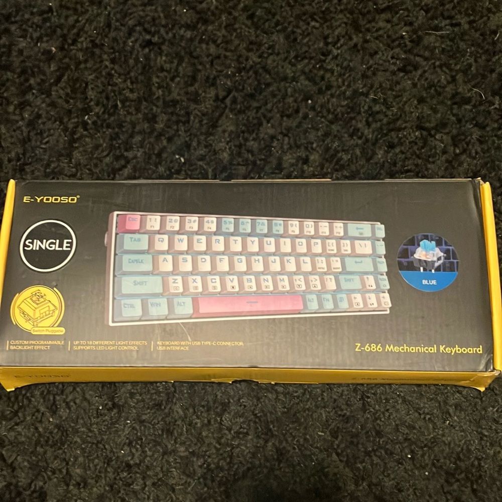 61 key keyboard